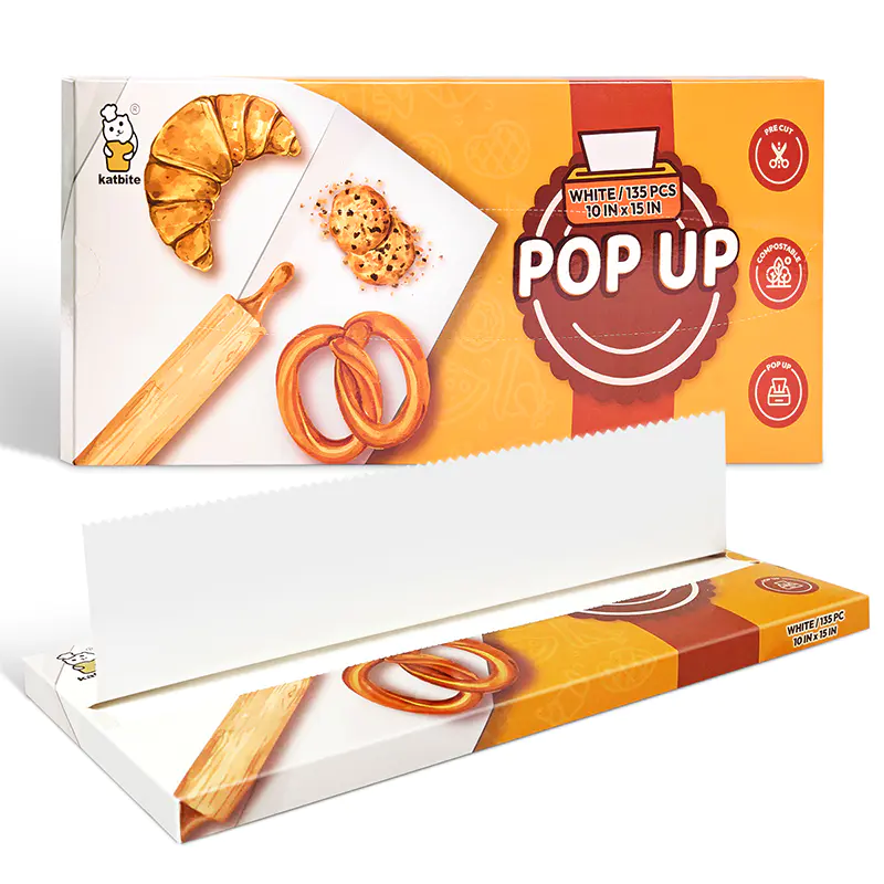 Pop-Up Parchment Paper Sheets Compared With Baking Paper