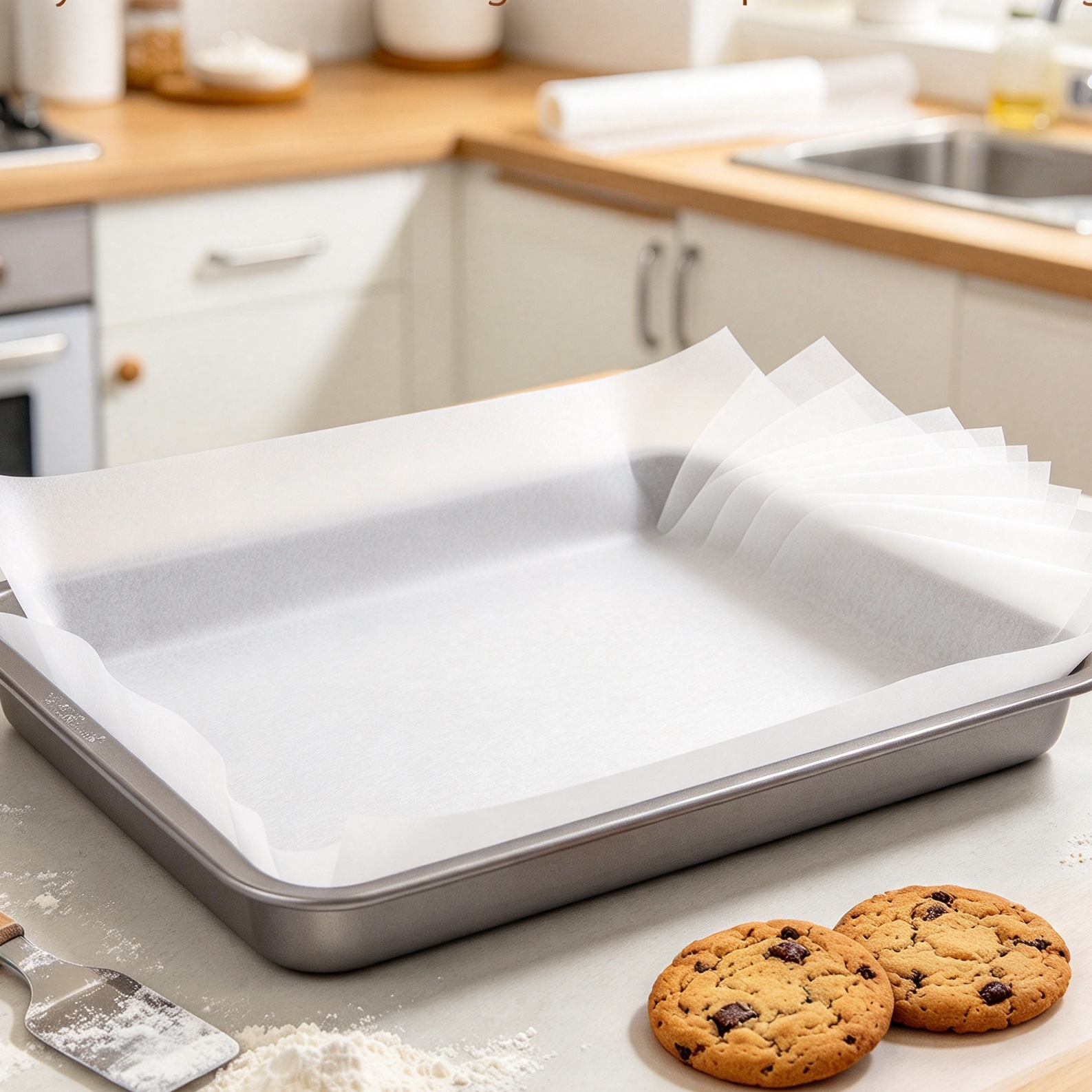How Can Non Stick Baking Paper Sheets Improve Home Baking